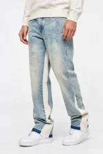 Amicci Maranello Tinted Blue Flare Jean (4)