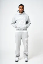 Amicci Napoli Grey Emblem Hoodie (2)