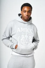 Amicci Napoli Grey Emblem Hoodie (3)