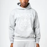Amicci Napoli Grey Emblem Tracksuit (1)