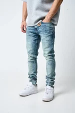 Amicci Orion Slim Jean Light Blue (7)