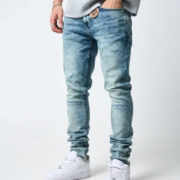Amicci Orion Slim Jean Light Blue (7)