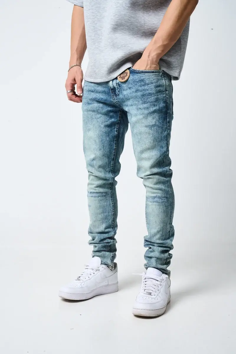 Amicci Orion Slim Jean Light Blue (7)