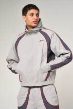 Amicci Placido Grey Shell Windbreaker (1)