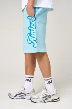 Amicci Rachid Puff Print Shorts Blue (4)