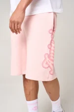 Amicci Rachid Puff Print Shorts Pink (3)