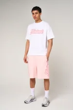 Amicci Rachid Puff Print Shorts Pink (4)