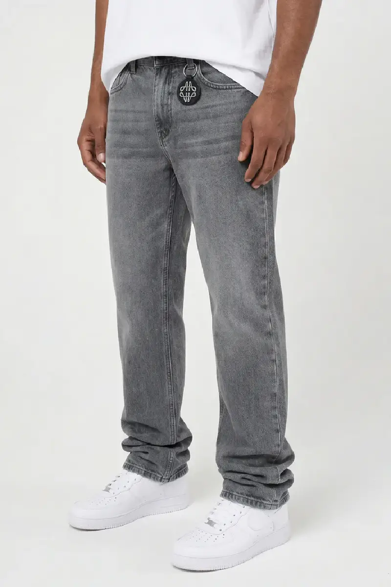 Amicci Sienna Grey Flare Jean (1)
