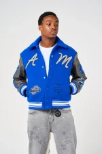 Amicci Taras Navy Varsity Jacket (1)