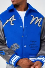 Amicci Taras Navy Varsity Jacket (4)
