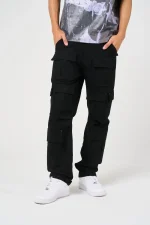 Amicci Terron Black Cotton Twill Pants (4)