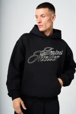 Amicci Torino Black Embroidery Tracksuit (1)
