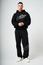 Amicci Torino Black Embroidery Tracksuit (2)