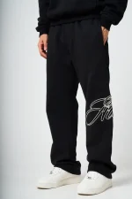Amicci Torino Black Embroidery Tracksuit (4)