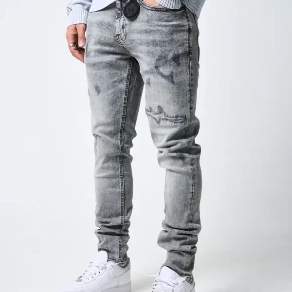 Amicci Trivosa Slim Jean Grey (8)