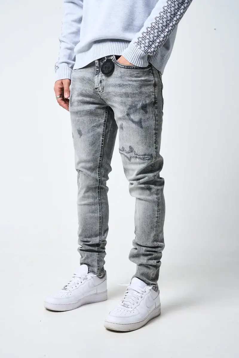 Amicci Trivosa Slim Jean Grey (8)