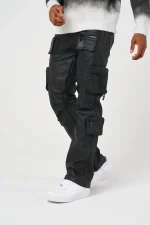 Amicci Valenci Leather Cargo Pants (4)