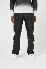 Amicci Valenci Leather Cargo Pants (5)