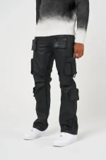 Amicci Valenci Leather Cargo Pants (6)