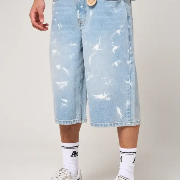 Amicci Volla Denim Jort Blue (1)