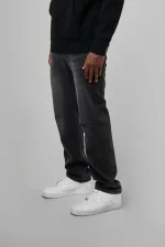 Amicci Weston Black Straight Fit Jean (1)
