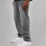 Amicci Weston Grey Straight Fit Jean (1)