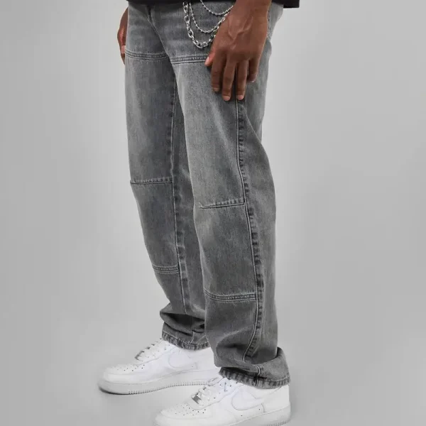 Amicci Weston Grey Straight Fit Jean (1)
