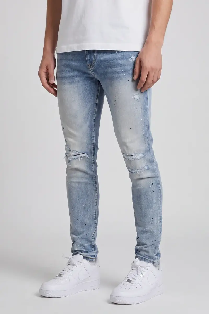 Amicci Zecca Blue Slim Jean (1)