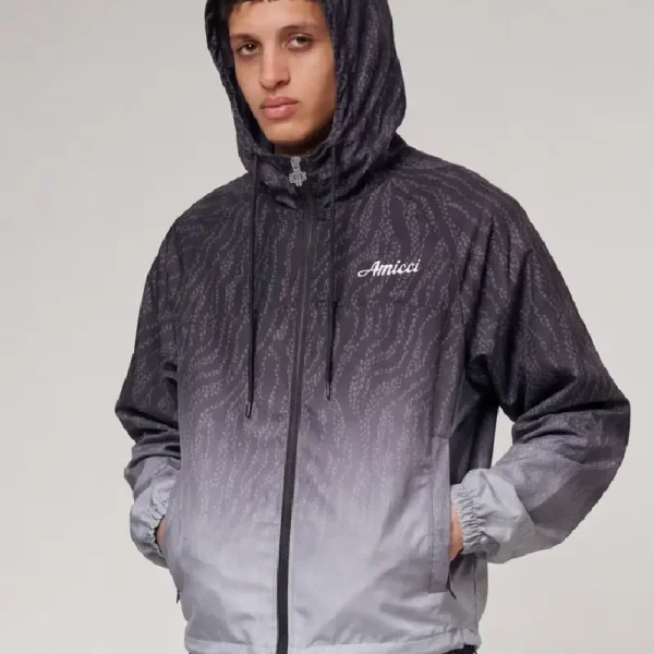 Luciano Windbreaker Black (1)