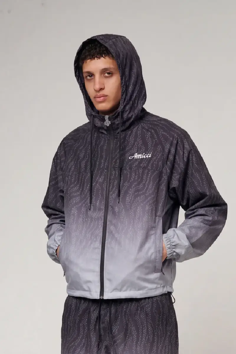Luciano Windbreaker Black (4)