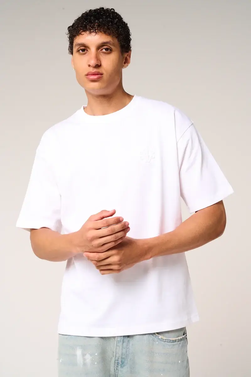 amicci karim emblem logo t shirt white (5)