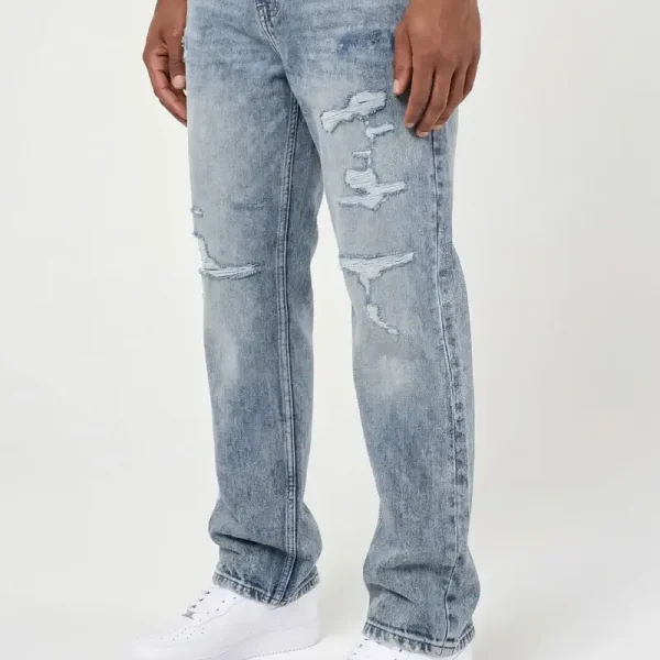 amicci lennox ripped mid blue straight jean (1)