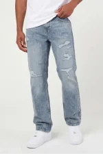 amicci lennox ripped mid blue straight jean (3)