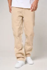 amicci maranello beige flare jean (4)