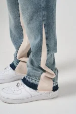amicci maranello blue flare jean (2)