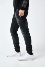 amicci orion slim jean black (7)