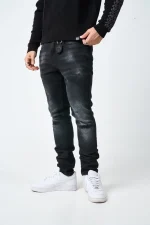 amicci orion slim jean black (8)