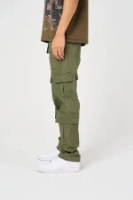 amicci terron khaki cotton twill pants (3)